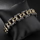 thumbnail image 2 of Pulsera de moto con cadena de acero inoxidable para hombre, 20,5 cm, 2 of 3