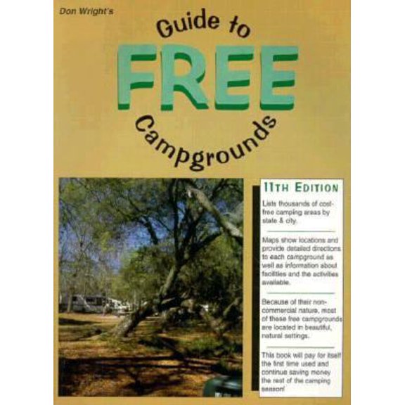 Pre-Owned Guide to Free Campgrounds (Paperback) 0937877271 9780937877272