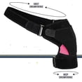 thumbnail image 2 of Shoulder Brace For Men And Women Compression Support For Torn Rotator Cuff And Other Shoulder Injuries(1pcs, Black), 2 of 5