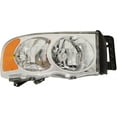 thumbnail image 2 of Driver and Passenger Side Headlights with Bulbs Halogen for 2002 Dodge Ram 1500 SLT 8 Cyl 5.9L, 2 of 4