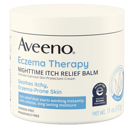 Aveeno Eczema Therapy Nighttime Itch Relief Balm, 11 oz
