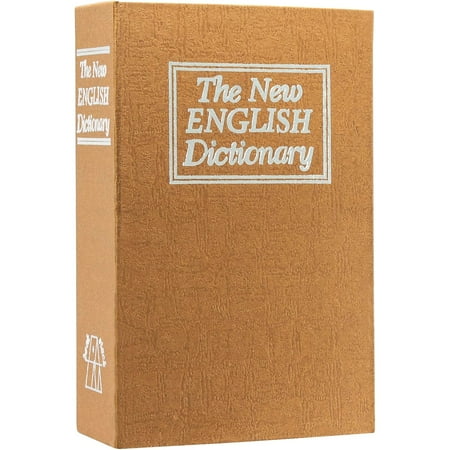 Barska - Dictionary Book Lock Box with Combination Lock - Tan