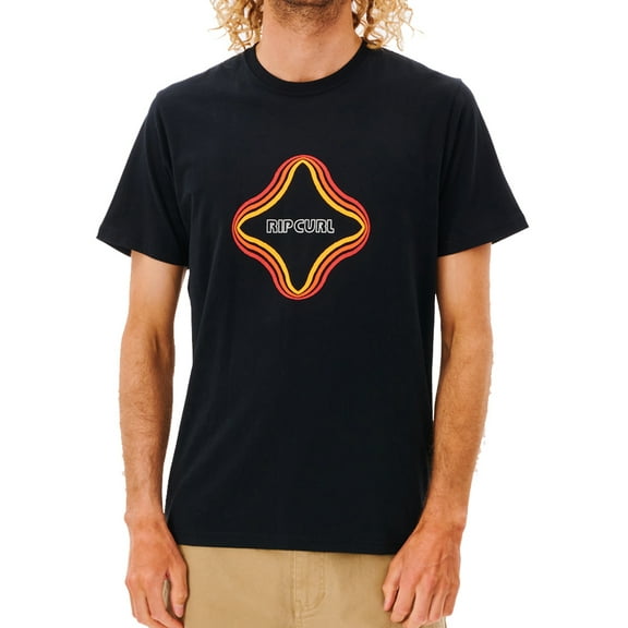 Surf Revival Vibrations Short Sleeve T-Shirt [Black]