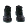 thumbnail image 4 of Botas de seguridad Piel de vaca Puntera de acero Resistente a pinchazos Protección del tobillo resistente al desgaste para hombre 43; 265 mm / 10,4 pulgadas, 4 of 5