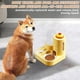 thumbnail image 4 of Cuenco para gatos, cuenco para perros, cuenco para comida para gatos, alimentador automático de comida para gatos, dispensador de agua, cuenco doble de agua potable de cerámica para perros y mascotas, 4 of 4