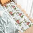 thumbnail image 4 of Kitchen Rugs and Mats Set of 1 Christmas Farmhouse Winter Scene Reindeer Snowman Kitchen Sink Mat,Non-Slip Area Runner Rug,Washable Floor Mat for Home Dining Room Office 15"x47", 4 of 6
