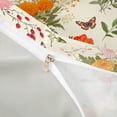 thumbnail image 4 of Erosebridal Garden Flower Duvet Cover Set for Girls, Floral Butterfly Bedding Full, Gray Reversible, 3pcs 1 Duvet Cover and 2 Pillowcases, No Comforter, 4 of 6