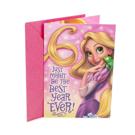 hallmark 6th birthday greeting