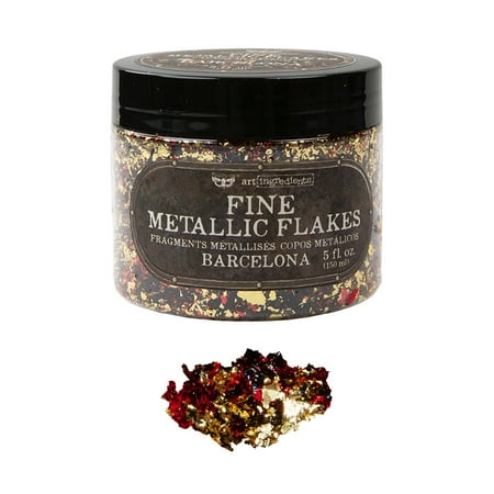 UPC: 0655350969219 | PRIMA MARKETING INC Art Ingredients – Metallic Flakes – Barcelona – 1 jar  total weight 30g including container UPC 655350969219