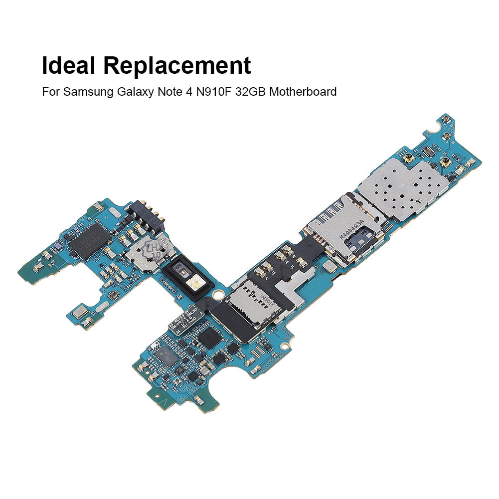 Greensen For Samsung Galaxy Note 4 Motherboard Motherboard For Samsung Galaxy Note 4 N910F Replacement Mainboard PCB Circuit Module Board For