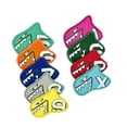 thumbnail image 5 of 9Pcs Golf Club Head Covers Fit Most Irons for Women Men Golf Iron Covers Set Colorful, 5 of 8