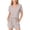 Beige, variant on Girls Lounge Short Set 2 Piece Summer Loose V Neck Shirts and Pocket Shorts Outfits Casual Comfy Solid Clothes