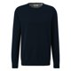 thumbnail image 1 of s.Oliver Jersey de punto para hombre - básico, cuello redondo, algodón, liso Azul oscuro L (Large), 1 of 4