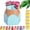 Light Blue, variant on Pencil Number Counting Set, Reusable Classroom Organization and Sequencing Board, Crayon Number Matching Set 1-30, for Math Manipulative, Draw Numbers and Supply