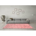 thumbnail image 3 of Ahgly Company Indoor Rectangle Solid Red Modern Area Rugs, 7' x 10', 3 of 4