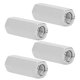 thumbnail image 5 of 10Pcs Coupling Nut Hex 304 Stainless Steel Rod Connector Nut M8 Thread Fastener Accessory, 5 of 5