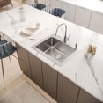 thumbnail image 3 of Ruvati USA RVM5025 25 x 22 in. Drop-in Topmount 16 Gauge Stainless Steel Single Bowl Kitchen Sink, 3 of 7