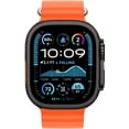 thumbnail image 2 of Apple Watch Ultra 2 49MM Caja Titanio Negro ,Correa Naranja Ocean(Reacondicionado), 2 of 4