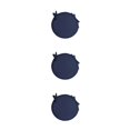 thumbnail image 2 of Justharion Coussin Doux et Confortable pour Chaises - Coussin de Siège Rond avec Attaches Large Application Bleu Foncé 3Set, 2 of 6