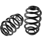 A-Premium 2Pcs Rear Suspension Coil Spring Set Compatible with BMW X3 2004-2010 L6 2.5L 3.0L Sport Utility Driver and Passenger Side Replace# 33533413081