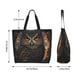 thumbnail image 5 of Balery Classical Style Brown Owl Bolsa Tote Estilo Estético con Cremalleras, Bolsa de Hombro, Bolsa de Compras Grande y Plegable, 5 of 8