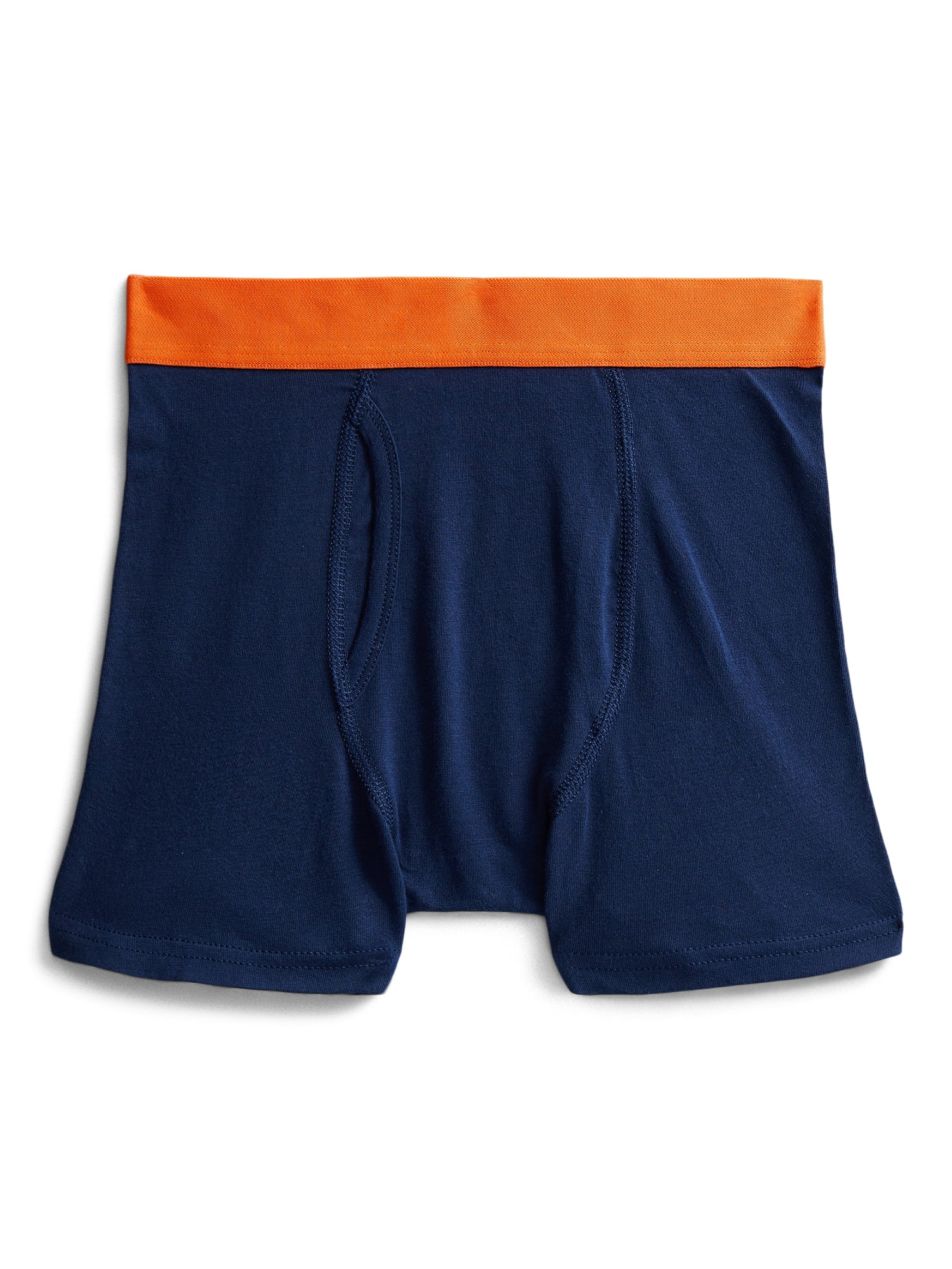 Wonder Nation Boys Underwear Stretch Cotton Blend Boxer Briefs, 5-Pack, Sizes S-XL