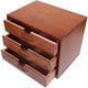 thumbnail image 5 of ColoMX Organizador de cajones de madera, caja de almacenamiento de artículos diversos multicapa, caja de almacenamiento con diseño de cajón, 5 of 7