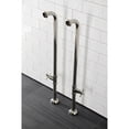 thumbnail image 2 of Kingston Brass AE810S6DX Concord Freestanding Tub Supply Line, Polished Nickel, 2 of 3