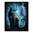 thumbnail image 3 of Cuadros Decorativos 11CT punto de cruz completo gato y ángel contado DIY algodón hilo Animal costura Ehuebsd Nuevos Originales, 3 of 9