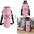 thumbnail image 7 of Bulopur Pink Bow Print Kids Backpack Set 4 Pcs Sweet Girly Lightweight Kids School Bag with Lunch Bag, Pencil Case and Water Bottle Cover for Little Girls, 7 of 7