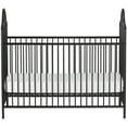 Little Seeds Rowan Valley Lanley Crib and Changing Table Set, Black
