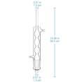 thumbnail image 3 of Stonylab Aparato de extracción tipo Soxhlet de 500 ml Extractor Soxhlet de vidrio de borosilicato 24/29 con condensador Allihn y 2 matraces de fondo plano de 500 ml Unidad completa, 3 of 5