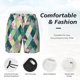 thumbnail image 3 of Fotbe Flamingo Traje de Baño para Hombre – Shorts de Natación de Secado Rápido con Forro y Bolsillos-Large, 3 of 6