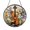 Stained Glass 5.9 Inch, variant on Violin Window Hanging Decor, Stained Glass Style Musical Suncatcher, Decorative Glass Panel for Windows