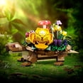 thumbnail image 2 of Turtle Planter Flower Pots Building Blocks Set Turtle Succulent Pot Planters Cute Toys with Plants, Succulent, Mushroom Home Office Desk Garden Decor Plant Lovers Gifts for Woman (510Pcs), 2 of 7
