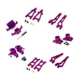 thumbnail image 3 of Kits de actualización de brazo oscilante superior delantero para coche RC 1/20 para Mjx 1/20 20208 JJRC C8811 violeta, 3 of 9