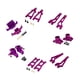 thumbnail image 3 of Accesorios de actualización 1:20 Copa trasera RC Kits de actualización de metal para 1/20 20208 violeta, 3 of 9