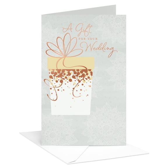 American Greetings Wedding Card with Money/Gift Card Holder for Couple (Celebrate Love)