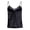 Black, variant on LMLYSoH Women' s Spaghetti Strap Camisole Sleeveless Lace Trim V Neck Tank Top Strappy Tops