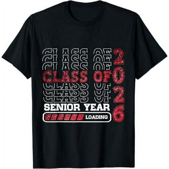 Class Of 2026 Senior Year Loading Funny Senior 2026 T-Shirt
