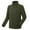 Army Green, variant on Men's Storm Jacket Turtleneck Long Sleeve Solid Color Casual Fleece Autumn And Winter Shirt Blouse Shirts