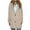 #0324-Beige, variant on Pounoo Plus Size Blazers for Women Single Breasted Open Front Notch Lapel Long Blazers Long Sleeve Jacket Casual Work Clothes