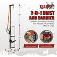 thumbnail image 3 of Kill Shot Hitch Mounted Steel Deer Hoist with Carrier, 600 Pound Capacity, Black, 3 of 11