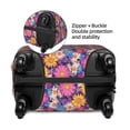 thumbnail image 2 of Kdxio Skull daisy flower Pattern Luggage Cover for Travel,Elastic and Durable,Fits 18-32 Inch,Anti-Scratch Suitcase Protector-No luggage included, 2 of 5