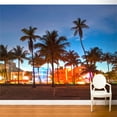 thumbnail image 2 of 96 in. Miami Beach Wall Mural, 2 of 5