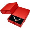 thumbnail image 1 of GymRichy 2 Pack Jewelry Gift Boxes Cardboard Jewelry Boxes, 4 x 4 x 1.4 Inch Small Gift Boxes for Jewelry Earrings Necklaces Handmade Bangles Bracelets (Red), 1 of 6