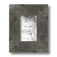 thumbnail image 2 of ArtToFrames 4x6" Real Reclaimed Charcoal Barnwood Picture Frame, Black Wood Poster Frame, with Regular Glass (FBPL-4815), 2 of 8
