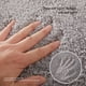 thumbnail image 5 of Bewildely Exquisito tapete hecho a mano Fuerte absorción de agua y parte inferior SoftTPR para un fuerte agarre Felpudo Juegos de accesorios de baño Gris, 5 of 6