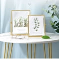 thumbnail image 6 of Iron Art Metal Home Decor Glass Clear Photo Frame Nordic Ins 7 BLACK 1, 6 of 8