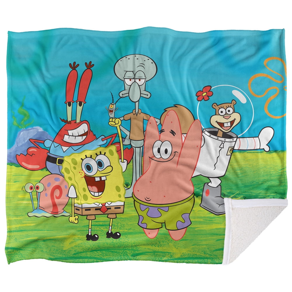 Spongebob blanket discount